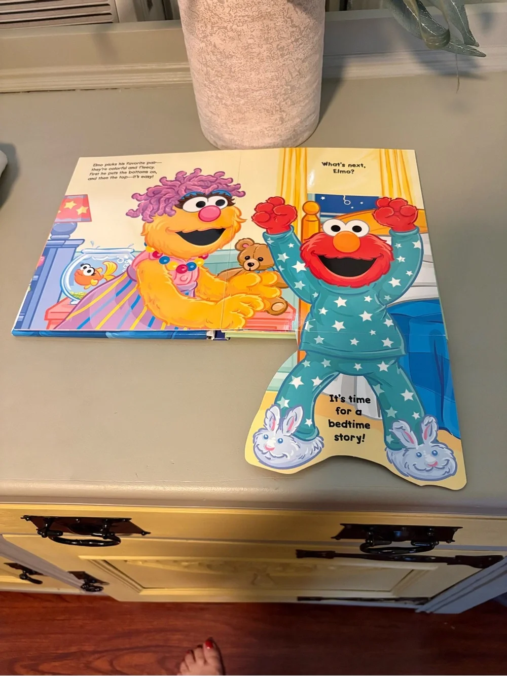 Sesame Street Elmo Potty Training Sound Book - Red,  & Night Night Elmo
